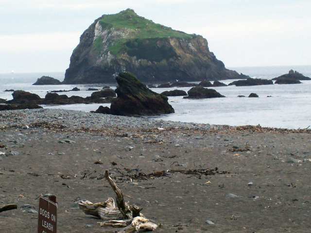 Oregon coast sea stack